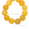 Jewelry Finding Ball Yellow Glass Beads DIY Necklace